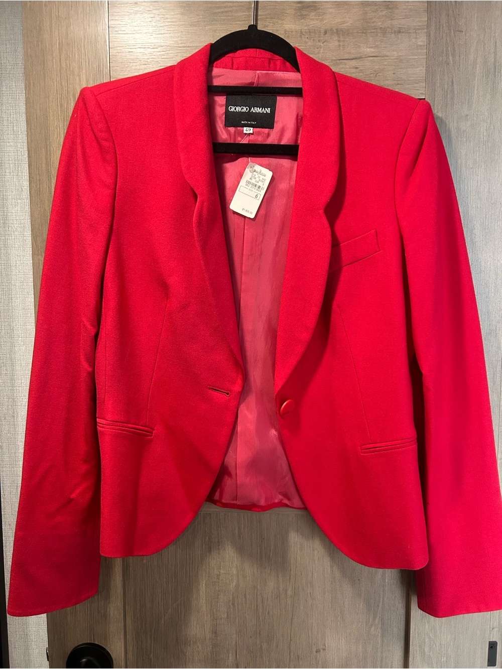 Giorgio Armani Women's Bright Single-Button Blazer